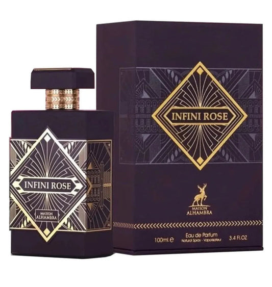 INFINI ROSE Unisex EDP - 100Ml (3.40z) By MAISON ALHAMBRA